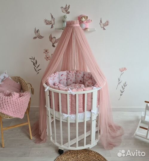 Балдахин из стрейч фатина