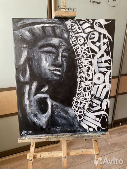 Картина маслом на холсте