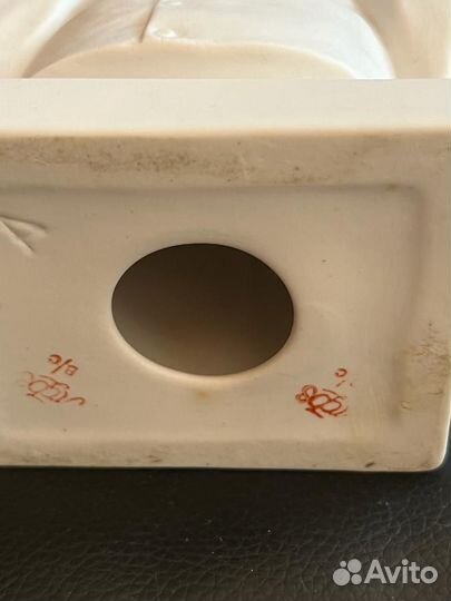 Бюст Ленина из фарфора СССР