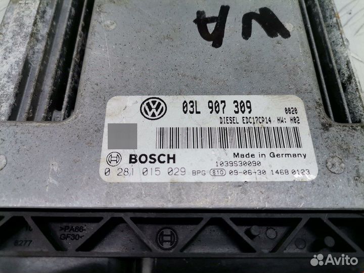 Блок управления двигателем для Volkswagen Passat 6