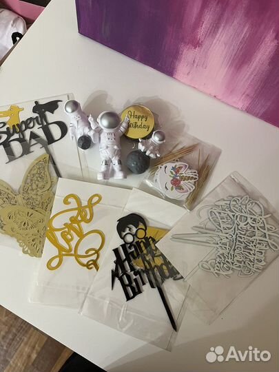 Топпер для торта новые оптом 85