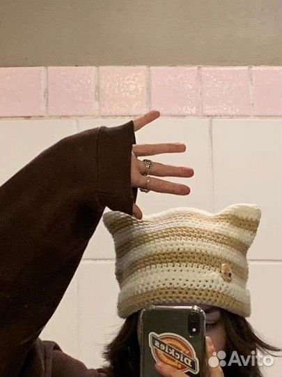 Шапка вязаная