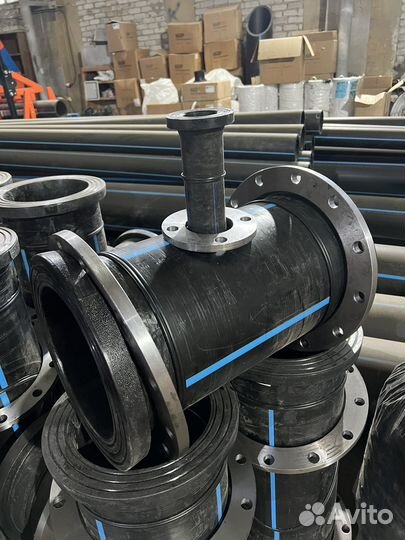 Тройник, отвод сегментные сварные пнд 630