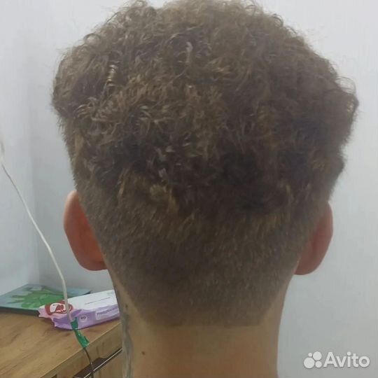 Мужская завивка