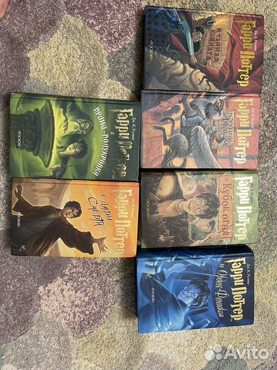 Гарри Поттер все книги росмэн