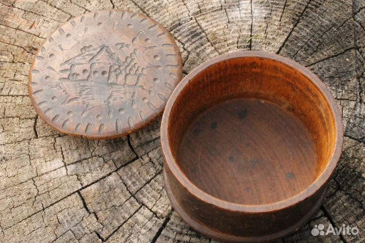 Шкатулка деревянная СССР