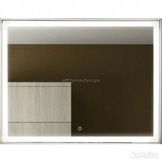 Зеркало Континент Aralia LED 800x600 с подсветкой с сенсорным выключателем злп473