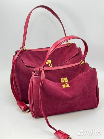 Сумка женская замшевая комплект balenciaga