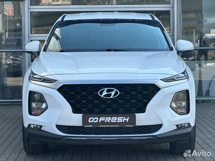 Hyundai Santa Fe 2.4 AT, 2019, 123 893 км
