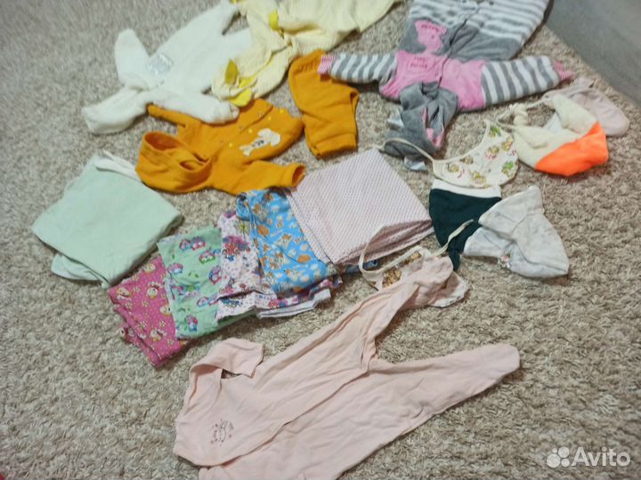 Пеленки вещи на девочку 0+