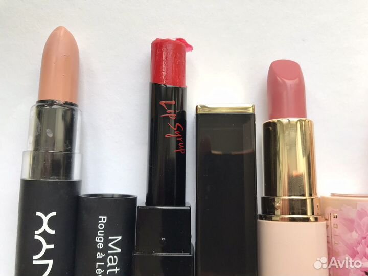 Помада Givenchy 37 prune folie,chanel 147,NUX,clio