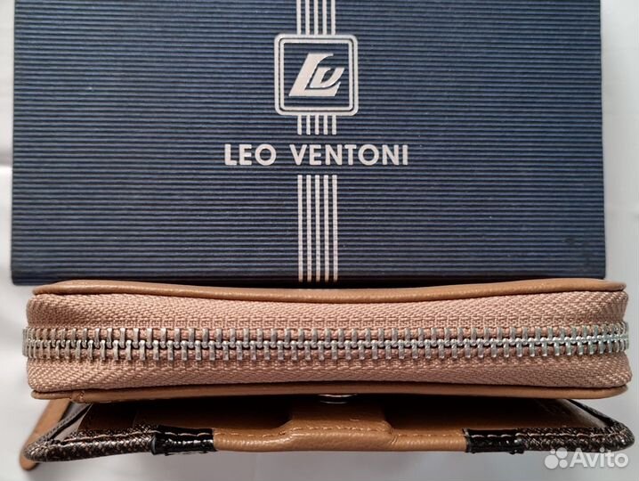 Кошелек женский «Leo ventoni» из нат. кожи