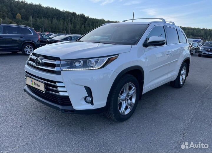 Toyota Highlander 3.5 AT, 2017, 54 100 км