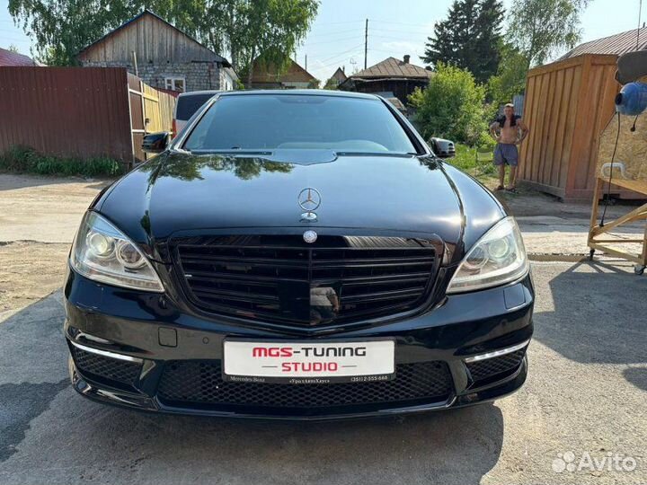 Решетка + пороги S63 S65 AMG Mercedes S-class W221