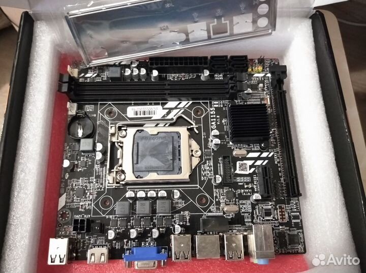 Комплект новая матплата 1155 Core i3-2120 кулер 8г