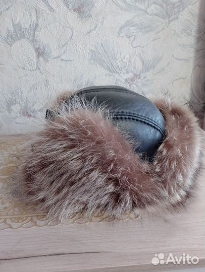 Мужская зимняя меховая шапка