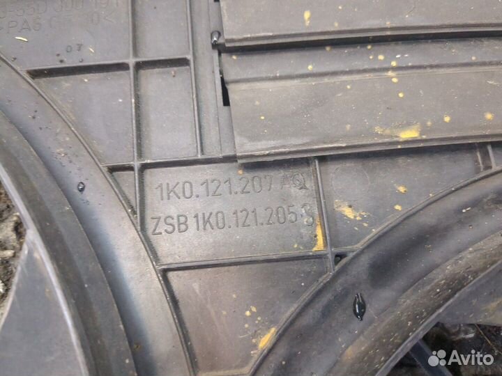 Вентилятор радиатора Seat Leon 2, 2007