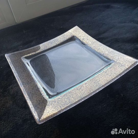 Ваза из чешского хрусталя