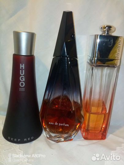 Остатки оригинальной парфюмерии во флаконах