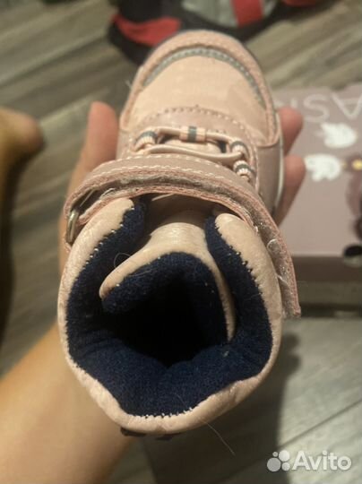 Ботинки демисезонные для девочки 22 размер tombi