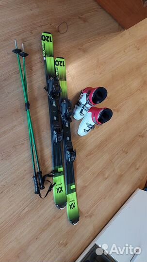 Горные лыжи детские 120