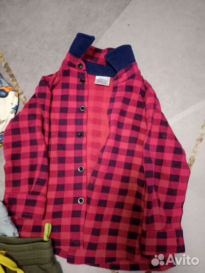 Детские вещи пакетом на мальчика 86 92