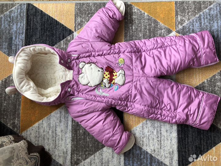 Зимний комбинезон для девочки