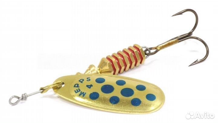 Блесна Mepps Comet PTS 5 G Blue 11гр