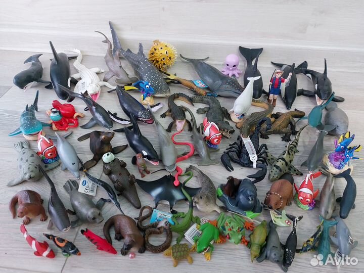 Животные Schleich и др. ч.8 морские