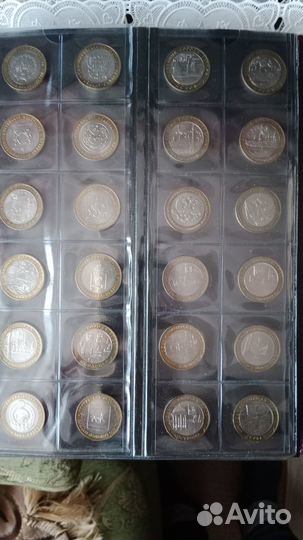 Альбом для монет, памятные монеты и банкноты