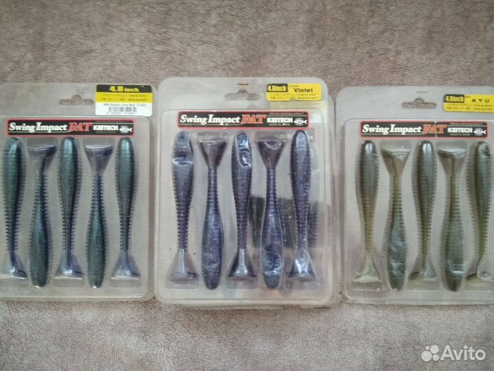 Keitech силиконовые приманки