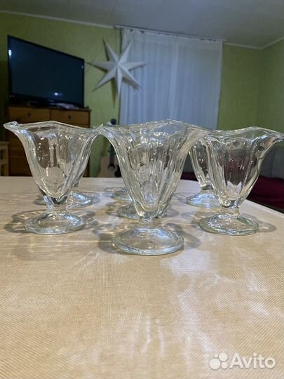 Креманки для мороженого и десертов 9шт