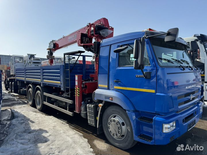 КАМАЗ 65117 с КМУ, 2024