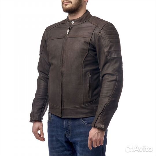 Moteq Мотокуртка кожаная Bro XXL