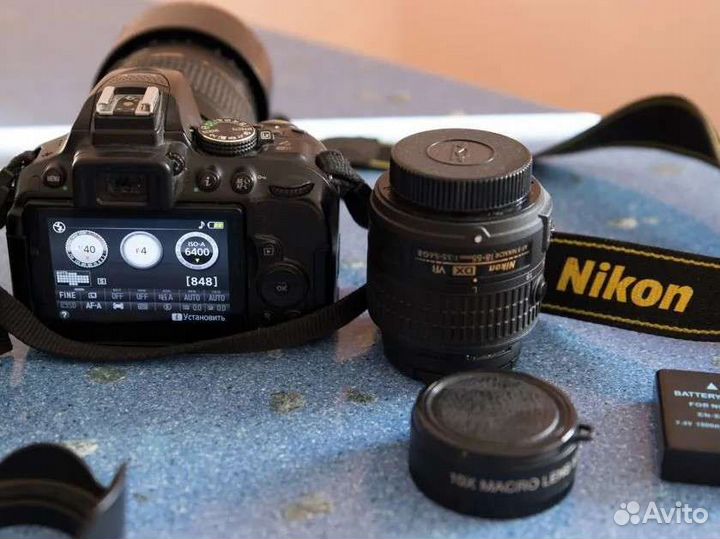Фотоаппарат Nikon D5300 (вместе с китовым объектив