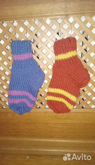Носочки шерстяные. Вяжу на заказ
