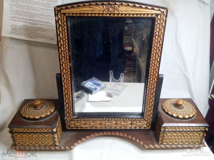 Старинные Трюмо Зеркала Трельяж Дамские столики