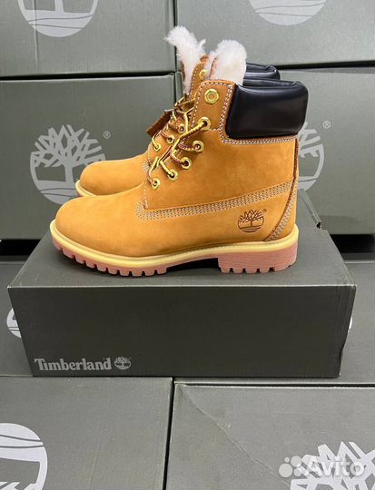 Ботинки timberland (36-45) зимние