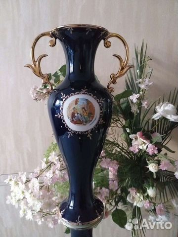 Ваза амфора фарфор, Германия