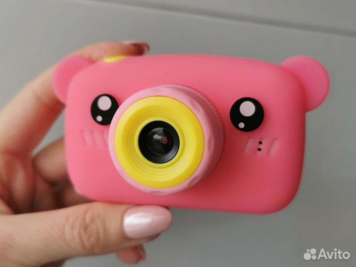 Детский фотоаппарат мишка