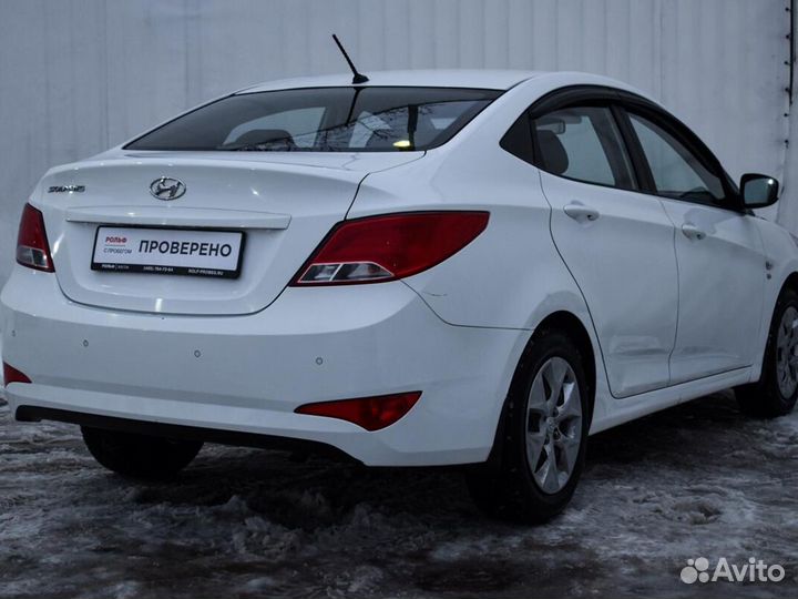 Hyundai Solaris 1.6 AT, 2016, 100 770 км