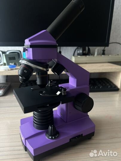 Микроскоп для детей Levenhuk Rainbow 2L Amethyst