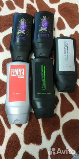 Avon парфюмир.шампуни-гели для душа,мужской,250 мл