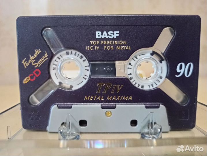 Аудиокассета BASF TP IV Metal Maxima 90