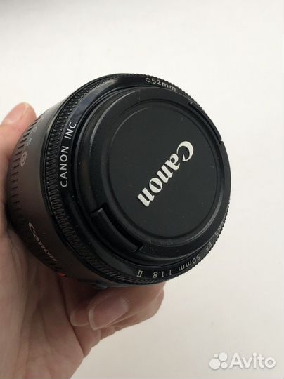 Объектив Canon EF 50mm f 1/8 II