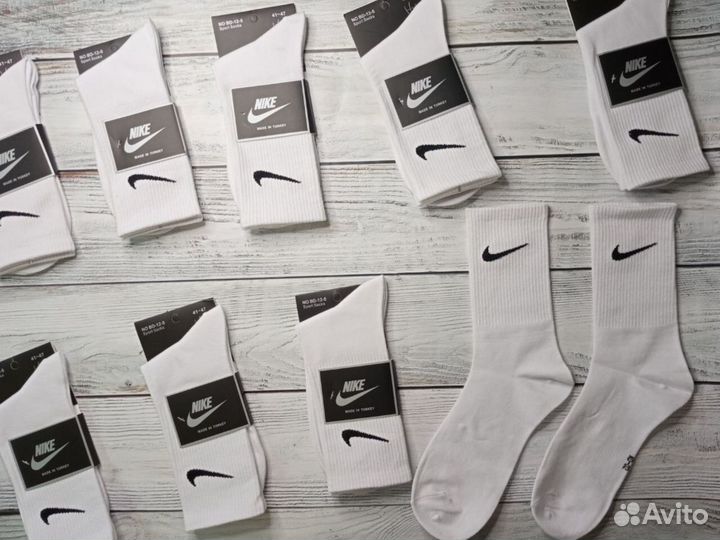 Носки Nike высокие хлопок