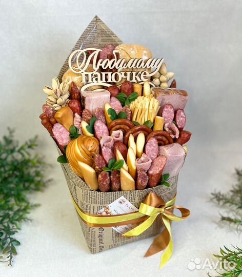 Съедобные букеты для мужчин