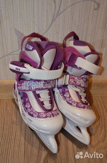 Детские коньки ice com