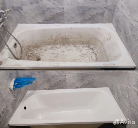 Реставрация ванн жидким акрилом