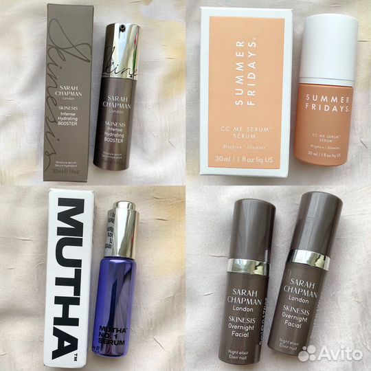 Сыворотки Oskia, Verso, Dr Dennis, Zelens и тд